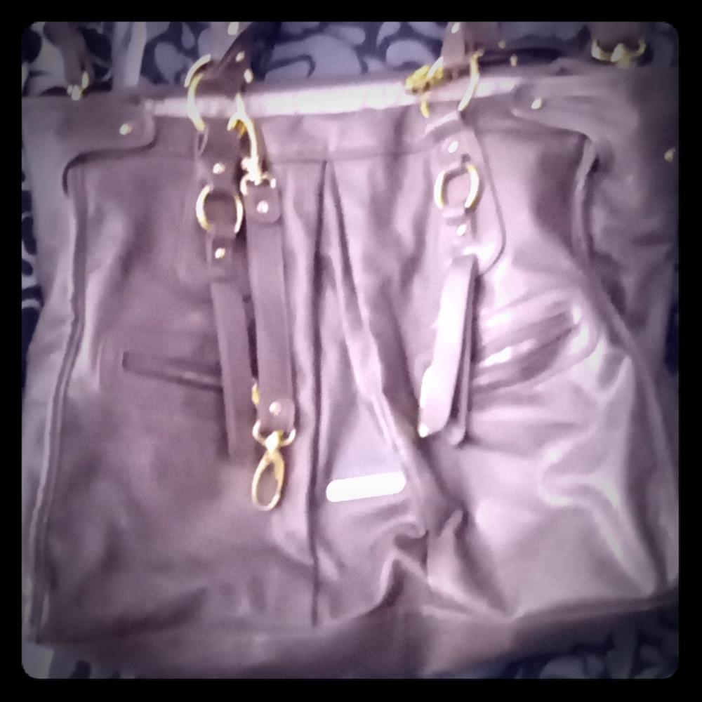 Timi and Leslie brown bag